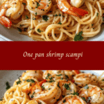 One Pan Shrimp Scampi: Quick & Easy Dinner 🍤✨