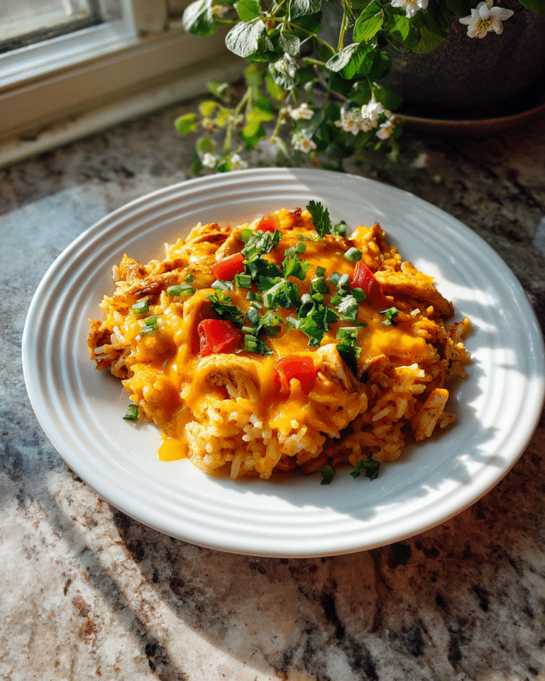 One-Pot Cheesy Southwest Chicken and Rice Recipe for Easy Weeknight Dinners - Featured Image