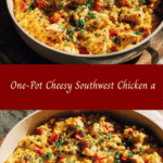 One-Pot Cheesy Southwest Chicken and Rice Recipe for Easy Weeknight Dinners