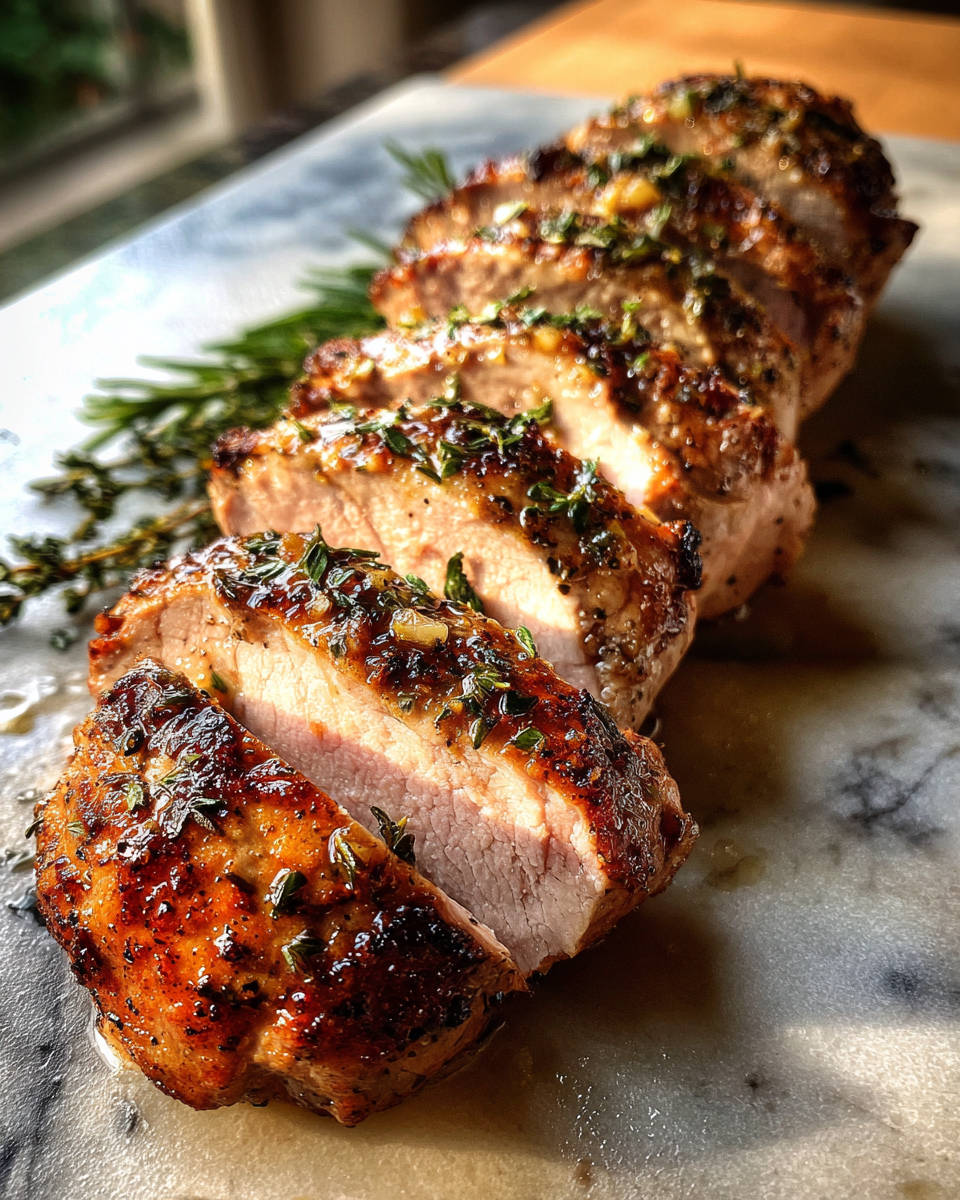 Final dish - Perfectly Juicy Oven-Baked Pork Tenderloin Recipe You Need to Try