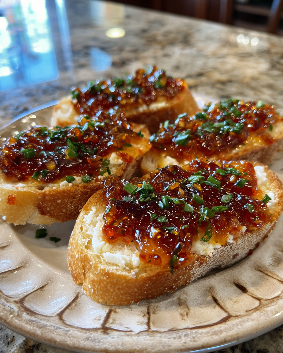 Final dish - Irresistible Pepper Jelly Cream Cheese Recipes to Spice Up Your Snacks