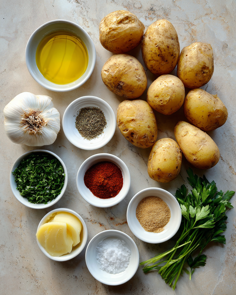 Ingredients for Crispy and Delicious Potato Wedges Recipe You Need to Try