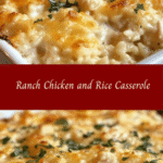 Creamy Ranch Chicken & Rice Casserole 🍗🥬