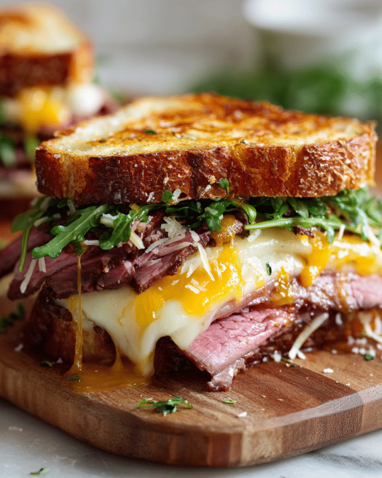 Ultimate Roast Beef and Cheddar Melt Sandwich Recipe You Have to Try - Featured Image