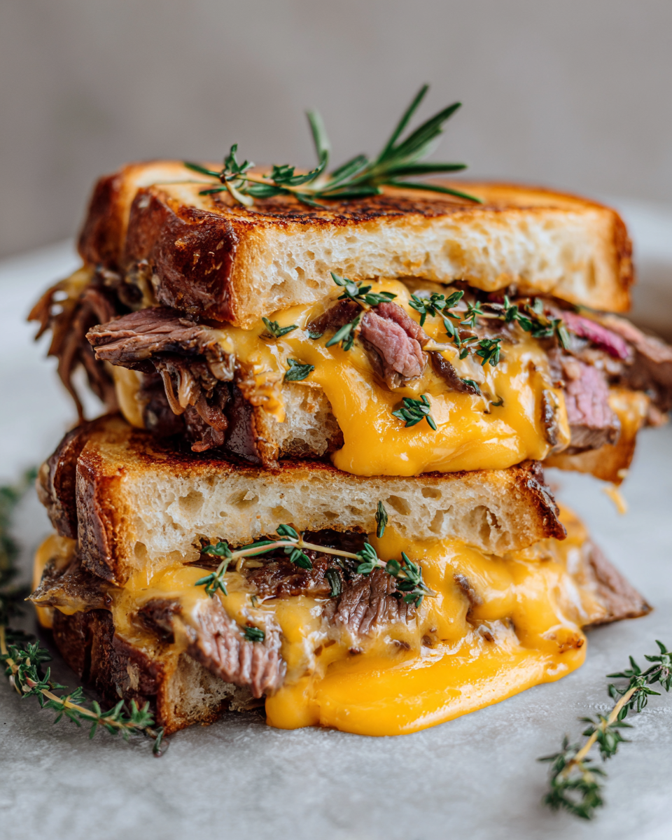 Ultimate Roast Beef and Cheddar Melt Sandwich Recipe You Have to Try 6 Final dish - Ultimate Roast Beef and Cheddar Melt Sandwich Recipe You Have to Try