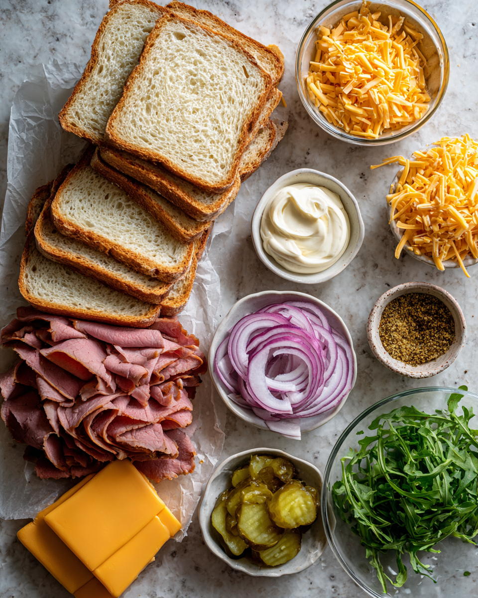 Ultimate Roast Beef and Cheddar Melt Sandwich Recipe You Have to Try 4 Ingredients for Ultimate Roast Beef and Cheddar Melt Sandwich Recipe You Have to Try