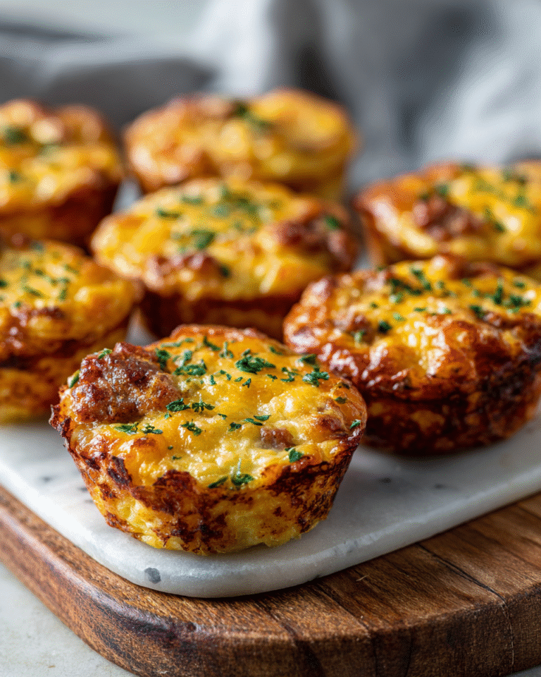 Irresistible Sausage and Cheddar Breakfast Bites to Start Your Day Right - Featured Image
