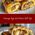 Irresistible Sausage Egg and Cheese Roll-Ups for the Ultimate Breakfast Boost