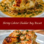 Irresistible Shrimp Lobster Cheddar Bay Biscuit Pot Pie Recipe You Have to Try