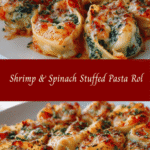 Irresistible Shrimp and Spinach Stuffed Pasta Rolls You Have to Try