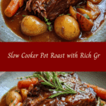 Ultimate Slow Cooker Pot Roast with Rich Gravy Recipe for Tender Comfort Food