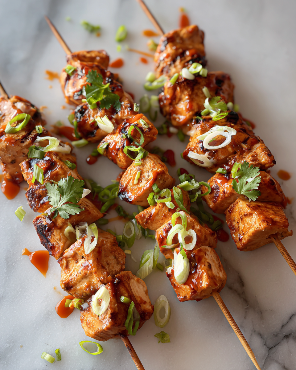 Ingredients for Irresistibly Spicy Bang Bang Chicken Skewers You Have to Try