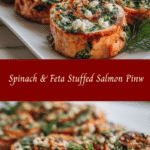 Irresistible Spinach and Feta Stuffed Salmon Pinwheels Everyone Will Love