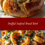 Dive Into Deliciousness with the Ultimate Stuffed Seafood Bread Bowl