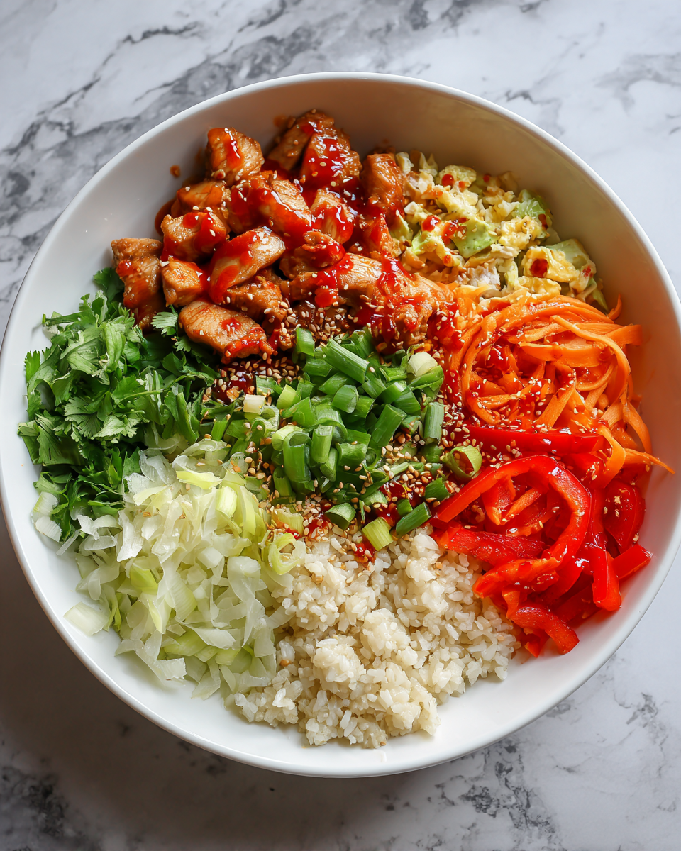 Ingredients for Irresistible Sweet Chili Chicken Bowl Recipe You Need to Try