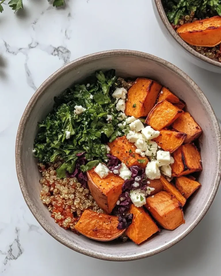 Sweet Potato Feta Quinoa Bowls: A Flavorful Fusion of Comfort and Nutrition - Featured Image