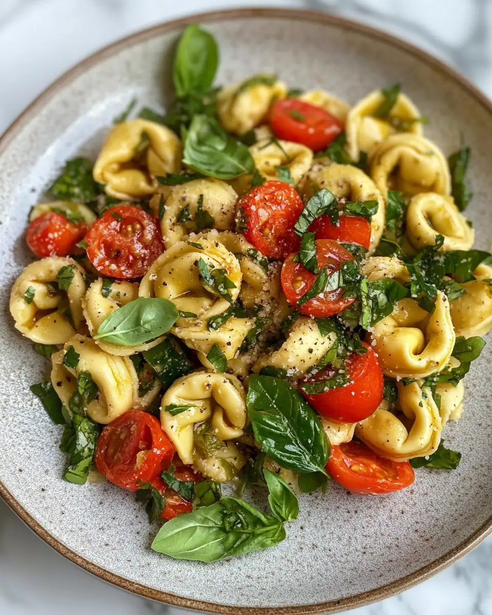 Final dish - Tantalize Your Taste Buds with Tasty Grinder Tortellini Salad
