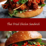 Crispy Thai Fried Chicken Sandwich That Will Blow Your Mind
