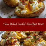 Twice Baked Loaded Breakfast Potatoes That Will Transform Your Morning Meal