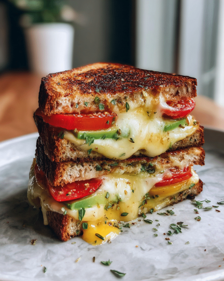 Ultimate Avocado Tomato Grilled Cheese Recipe for the Perfect Melty Bite - Featured Image