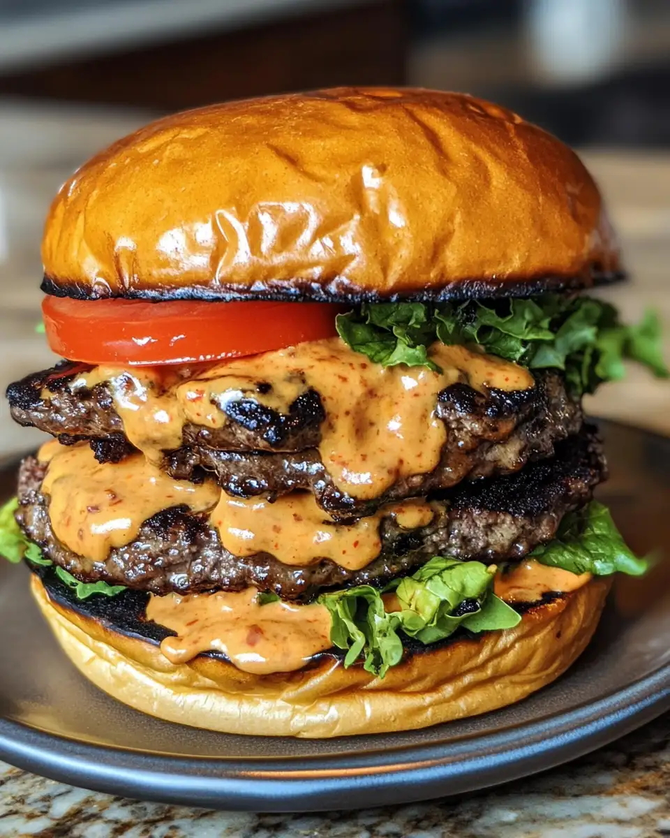 Final dish - Unlock Flavor Bliss with the Ultimate Smash Burger Sauce