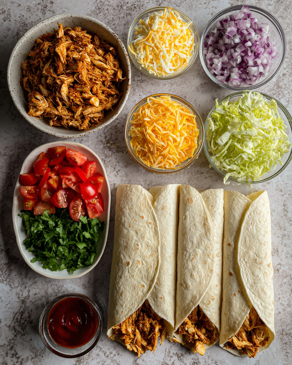 Ingredients for Unlock Flavor Magic with Our Wraps With Secret Sauce Recipe