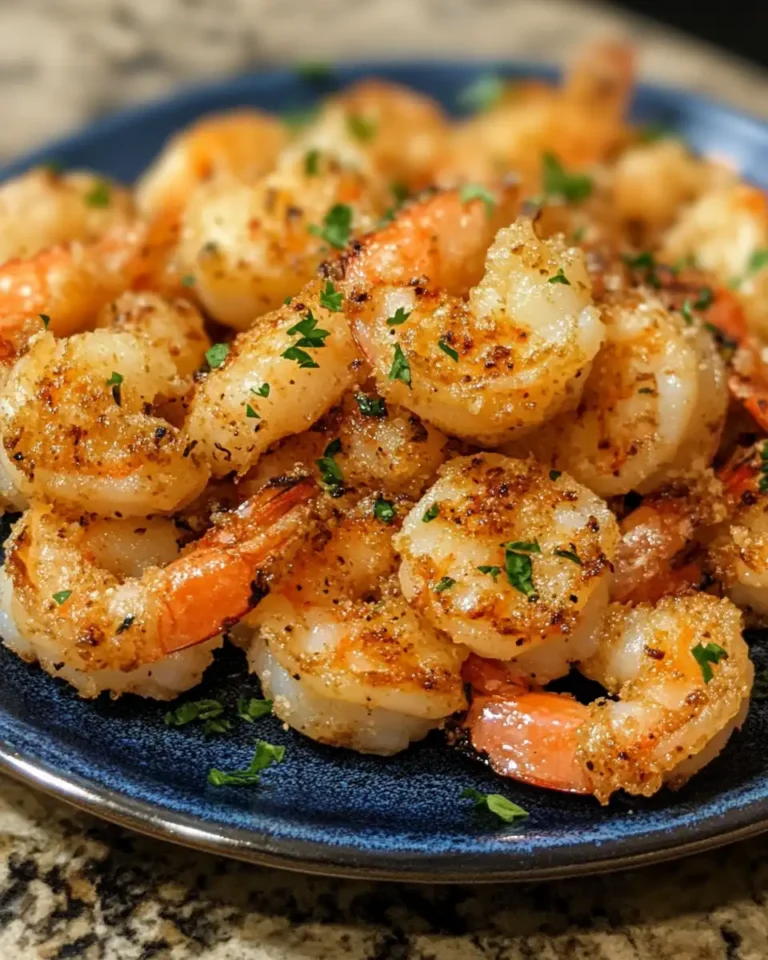 Crispy Perfection: Air Fryer Garlic Parmesan Shrimp Delight - Featured Image