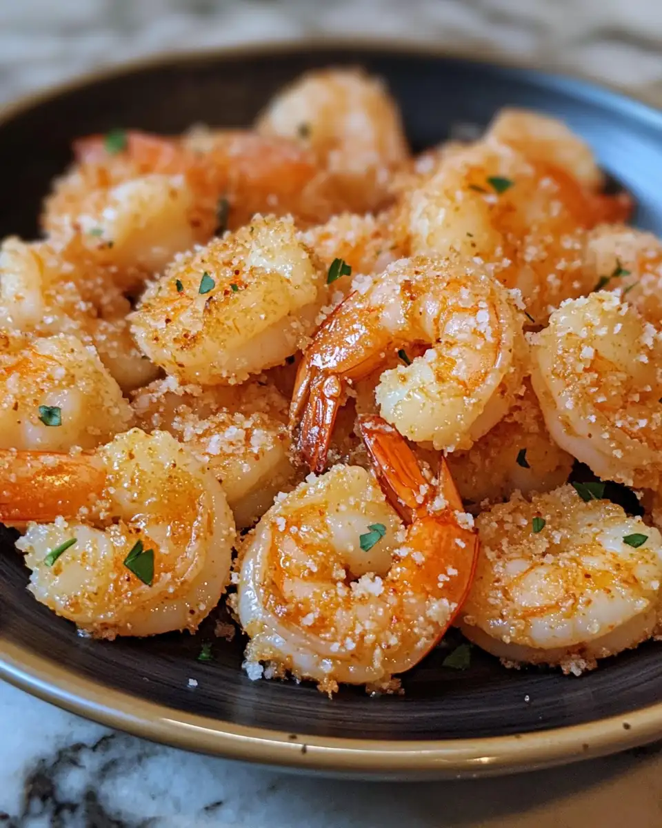 Ingredients for Crispy Perfection: Air Fryer Garlic Parmesan Shrimp Delight