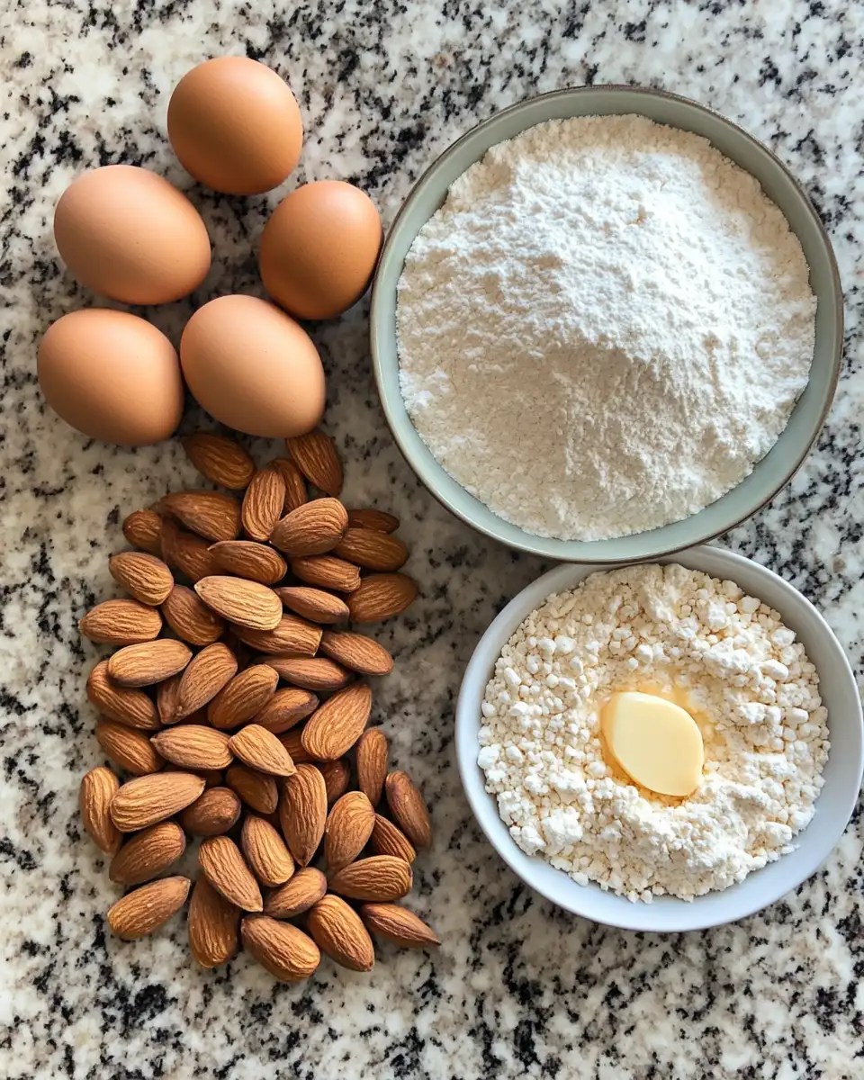 Irresistible Almond Banket Bars: A Sweet Symphony of Flavors 4 Ingredients for Irresistible Almond Banket Bars: A Sweet Symphony of Flavors