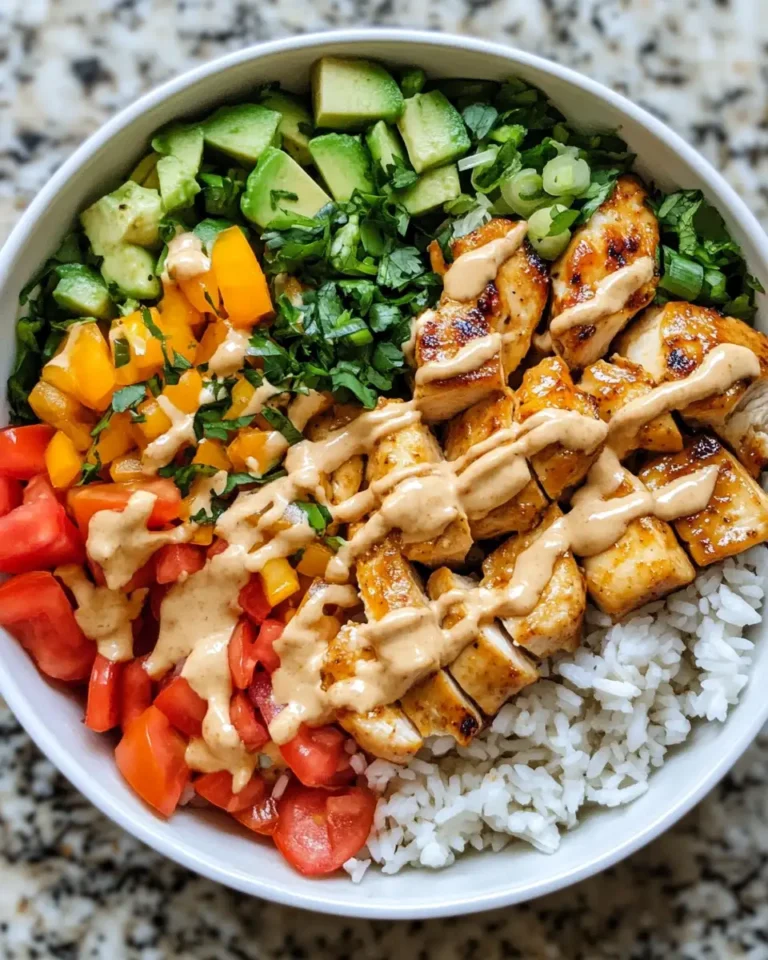 Spice Up Your Dinner with a Bang Bang Chicken Bowl and Creamy Sauce - Featured Image