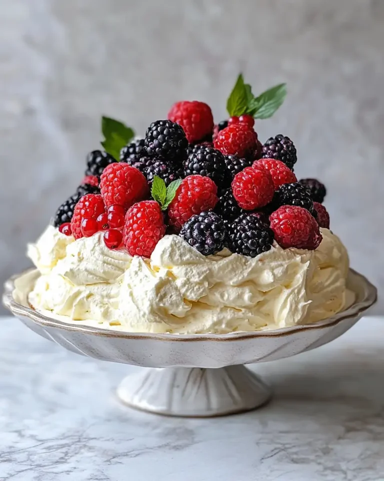 Bavarian Cream with Berries: A Dreamy Dessert Delight - Featured Image
