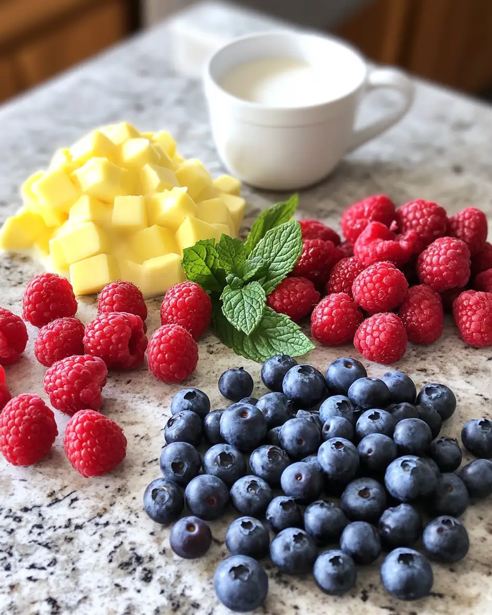 Bavarian Cream with Berries: A Dreamy Dessert Delight 4 Ingredients for Bavarian Cream with Berries: A Dreamy Dessert Delight