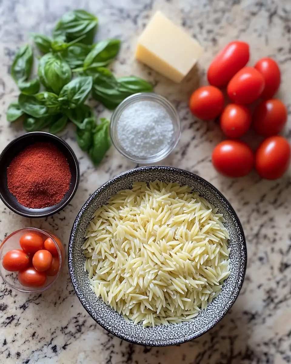 Ingredients for Orzo Perfection: Discover the Best Dinner Recipe Yet