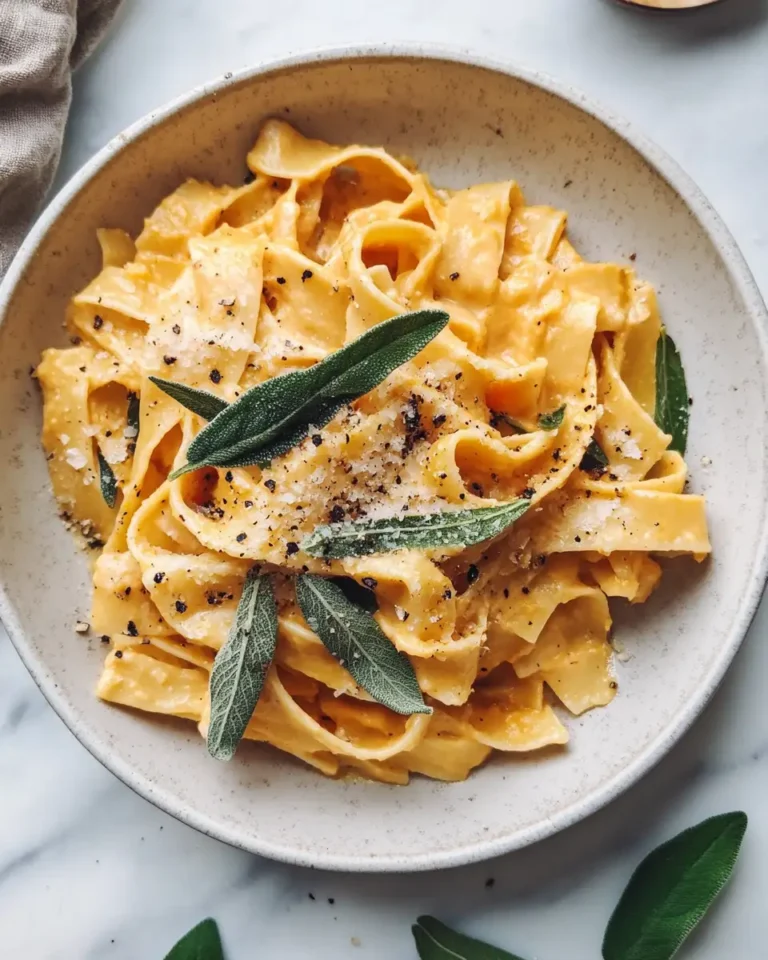 Creamy Butternut Squash & Sage Pasta: A Cozy Fall Dinner Delight - Featured Image