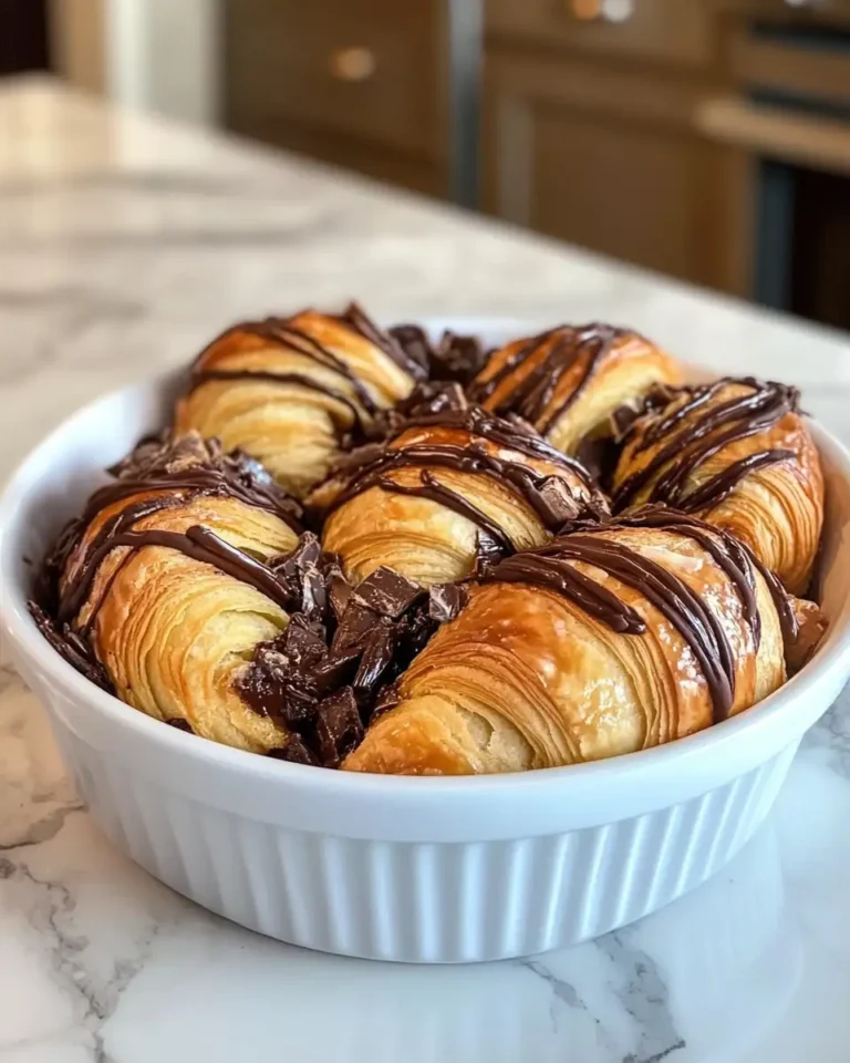 Indulge Your Mornings with a Decadent Chocolate Croissant Breakfast Bake - Featured Image