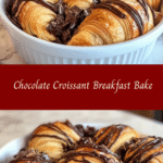 Decadent Chocolate Croissant Breakfast Bake 🥐🍫
