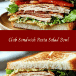 Club Sandwich Pasta Salad Bowl 🥪🍝