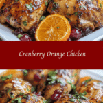 Cranberry Orange Chicken: Festive Flavor Explosion 🍊🍗
