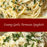 Creamy Garlic Parmesan Spaghetti 🍝🧄