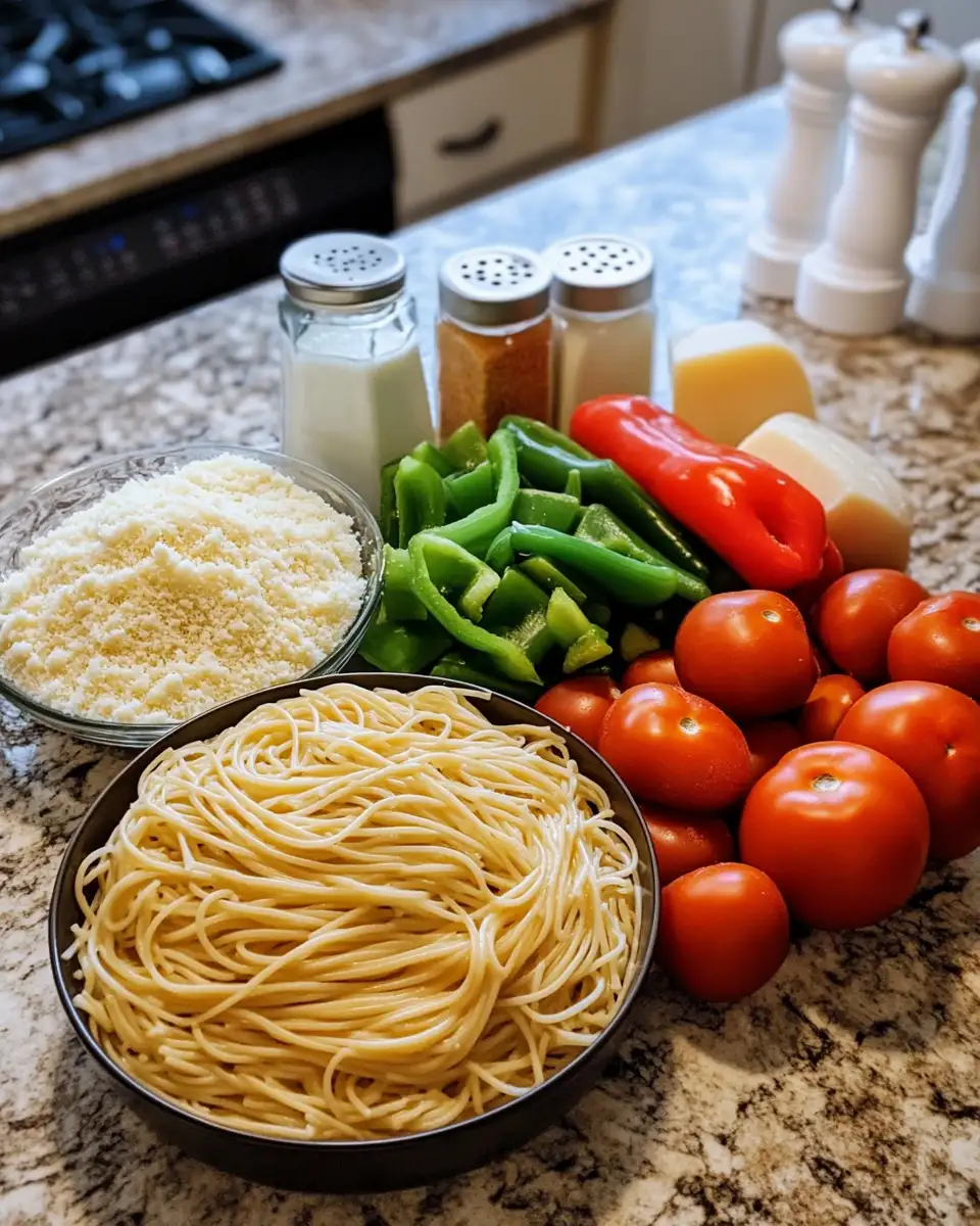 Ingredients for Decadent Comfort: Discover the Creamy Southern Spaghetti Bake That Will Transform Your Dinner Table
