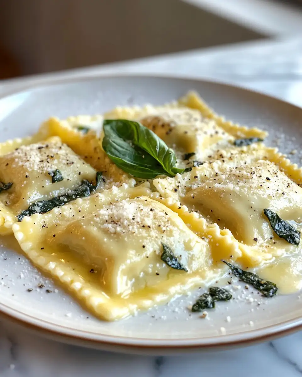 Final dish - Indulge in Dreamy Flavors with Creamy Tuscan Ravioli