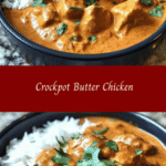 Creamy Crockpot Butter Chicken 🍛❤️