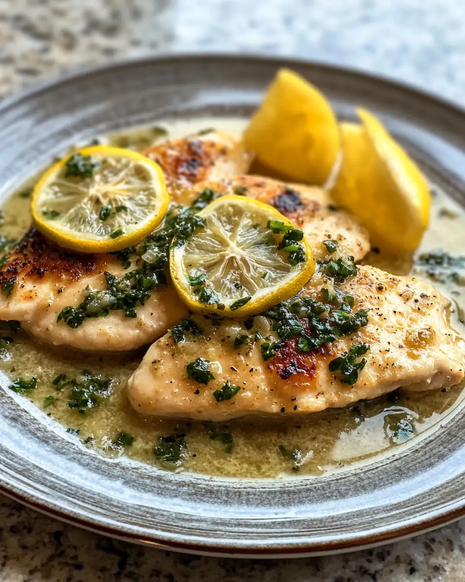 Final dish - Crockpot Chicken Piccata: Effortlessly Elegant Dinner Delight
