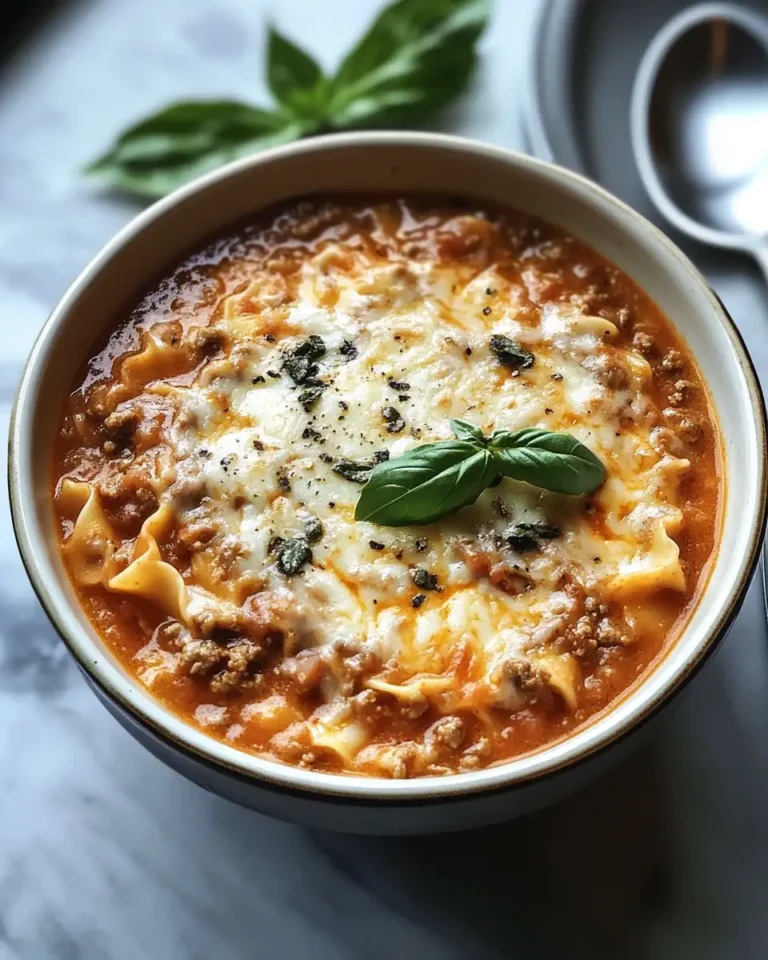 Cozy Up with a Bowl of Crockpot Lasagna Soup Magic - Featured Image