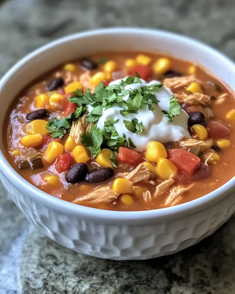 Whip Up Comfort in a Bowl with Easy Chicken Taco Soup - Featured Image