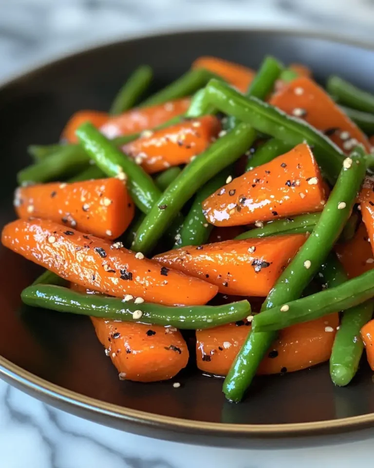 Sweet Symphony: Honey Glazed Carrots & Green Beans Delight - Featured Image