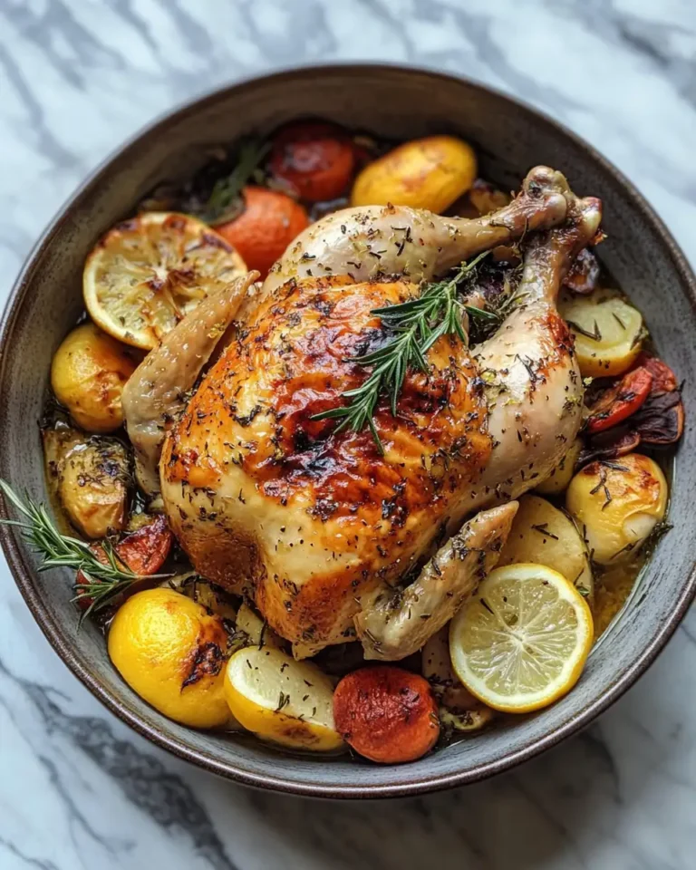 Zesty Lemon Herb Pot Roast Chicken: A Flavorful Twist on a Classic Dish - Featured Image