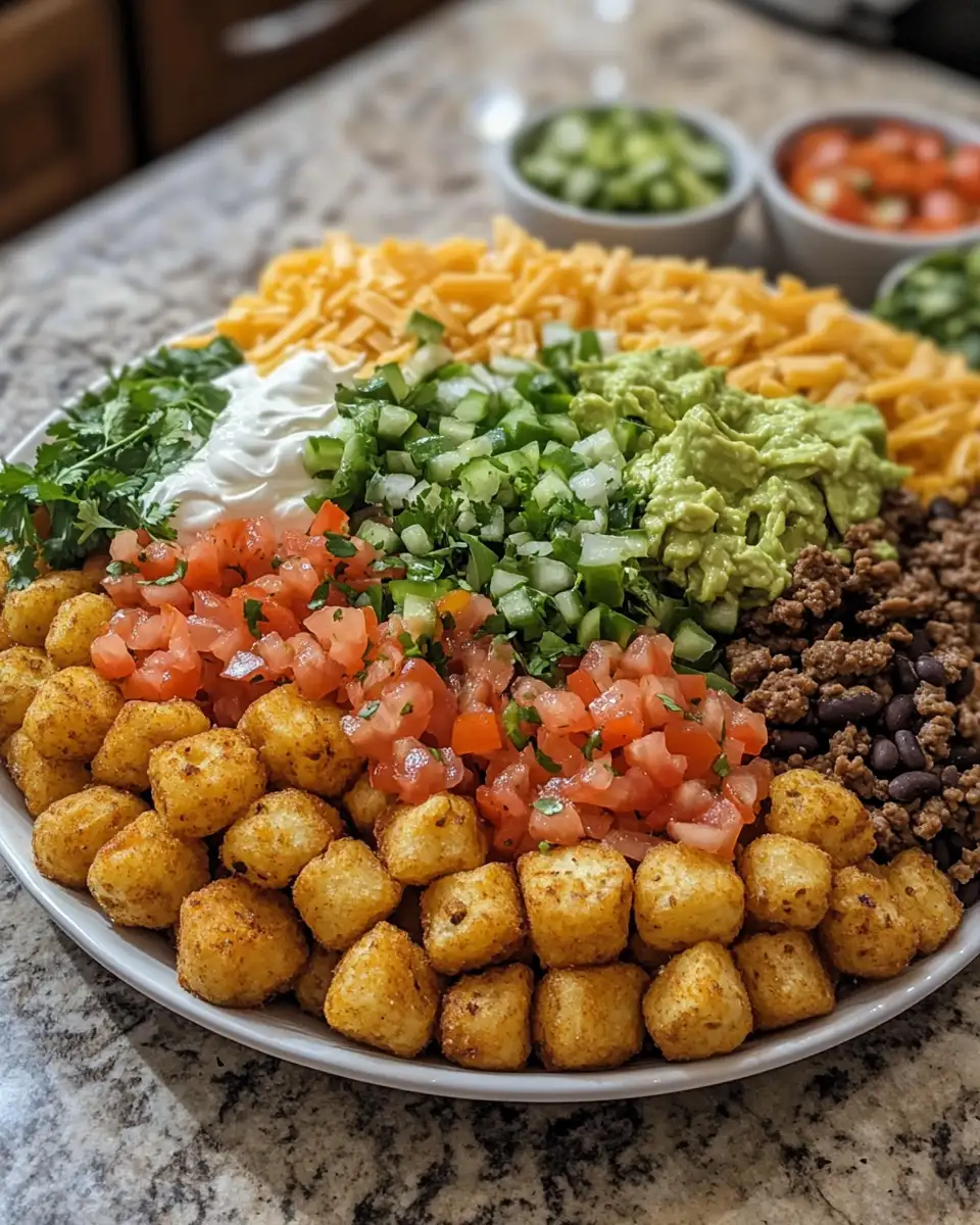 Ingredients for Ultimate Loaded Tater Tot Nachos: A Game Day Must-Try
