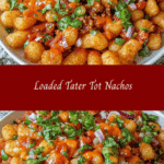 Loaded Tater Tot Nachos 🥔🧀
