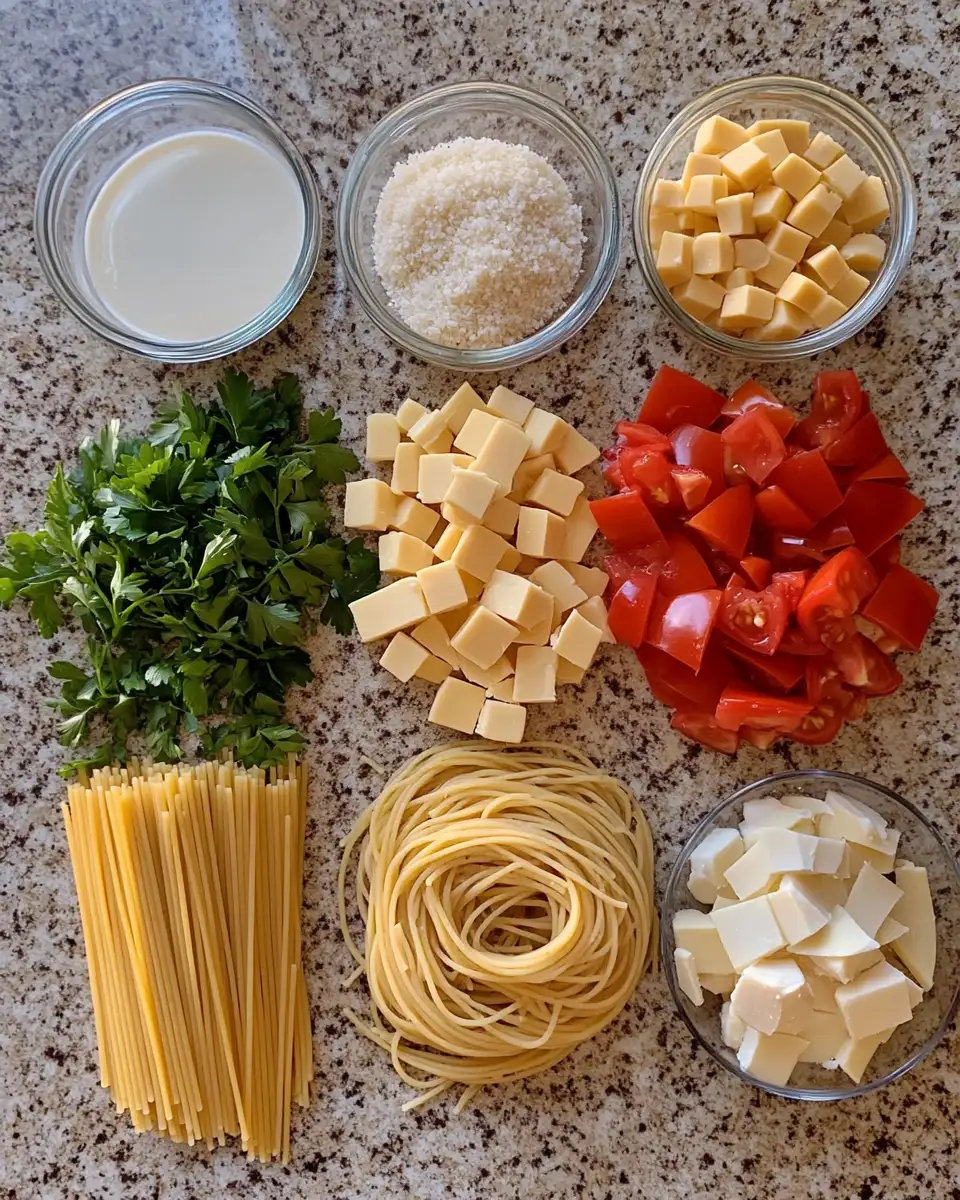 Ingredients for Monterey Chicken Spaghetti: A Flavorful Fusion Fiesta